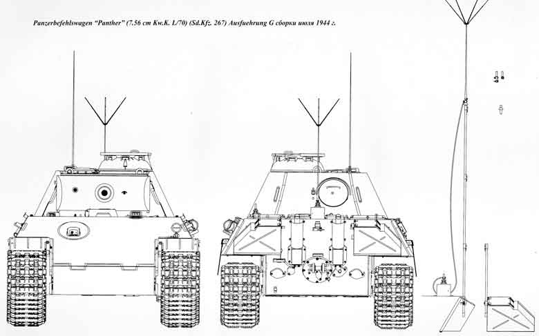 Схема башни пантера